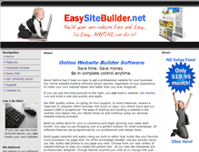 Tablet Screenshot of easysitebuilder.net